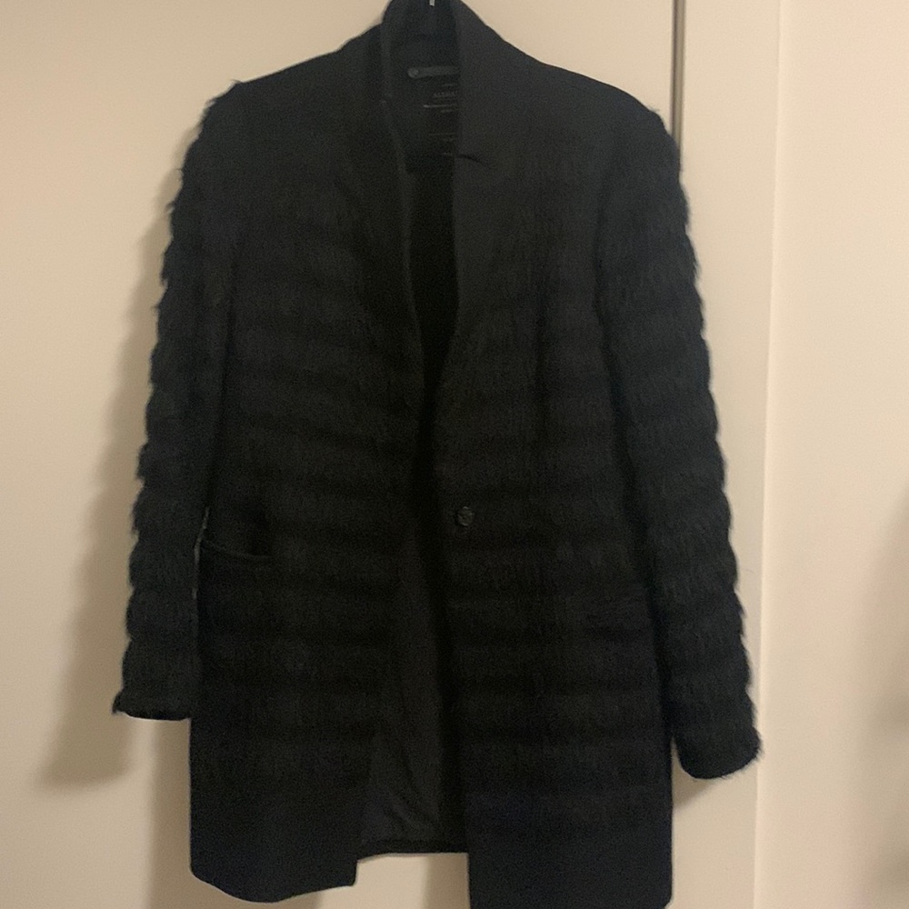 All saints wool coat size US 8, beautiful stylish